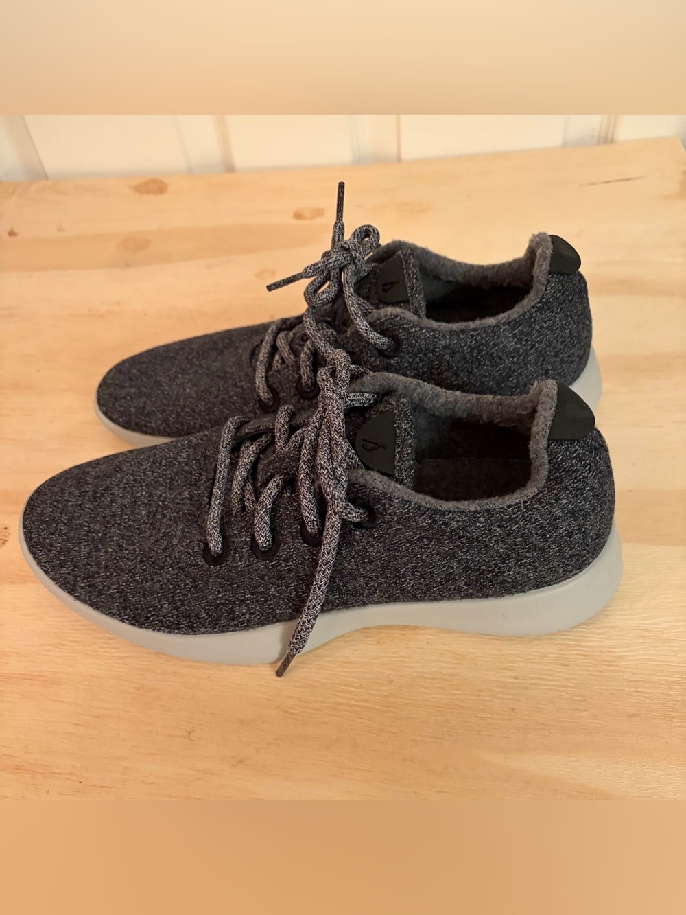 Allbirds Men’s Wool Runners Size 9 Charcoal Gray New Without Box